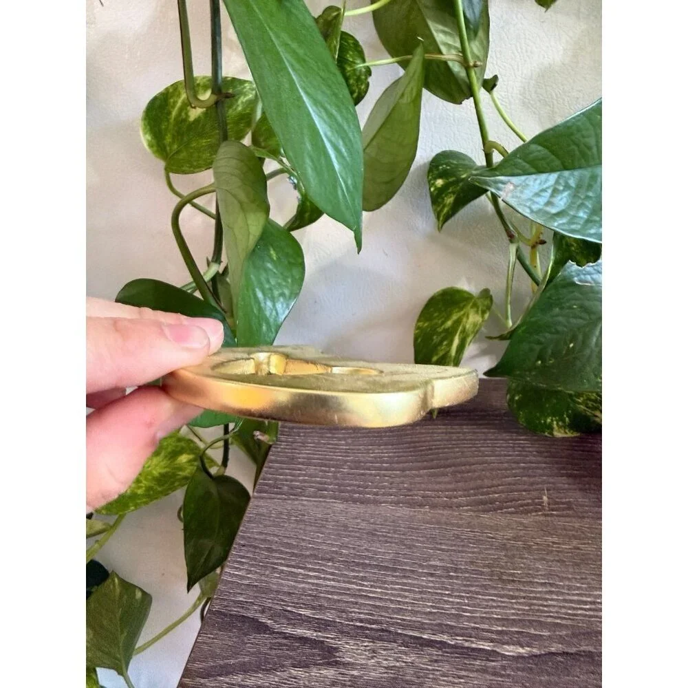 Gold cat metal bottle opener